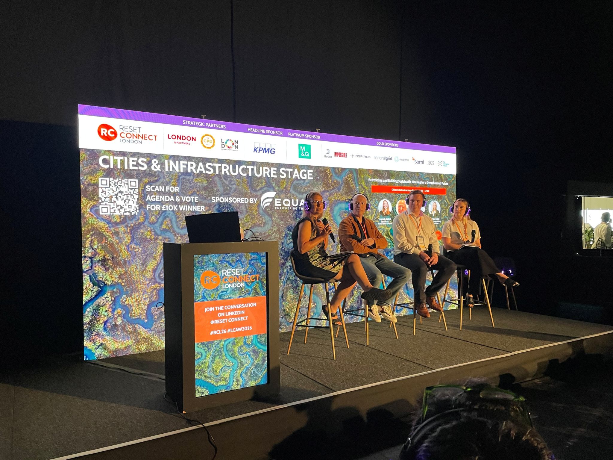 Discussing a decarbonised future during London Climate Action Week